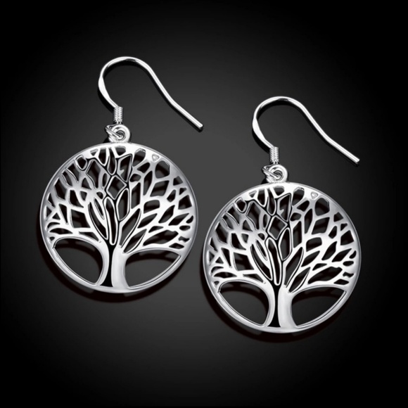 ❣❣ Sterling silver plated gorgeous earings - Picture 2 of 4
